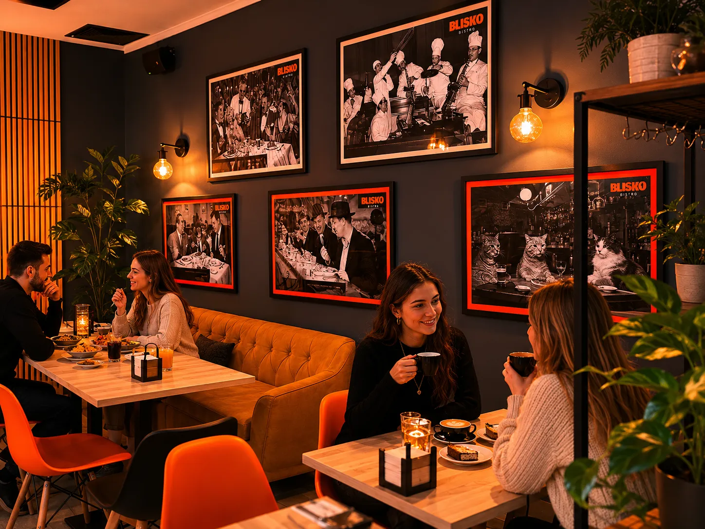Blisko Bistro – wnętrze lokalu