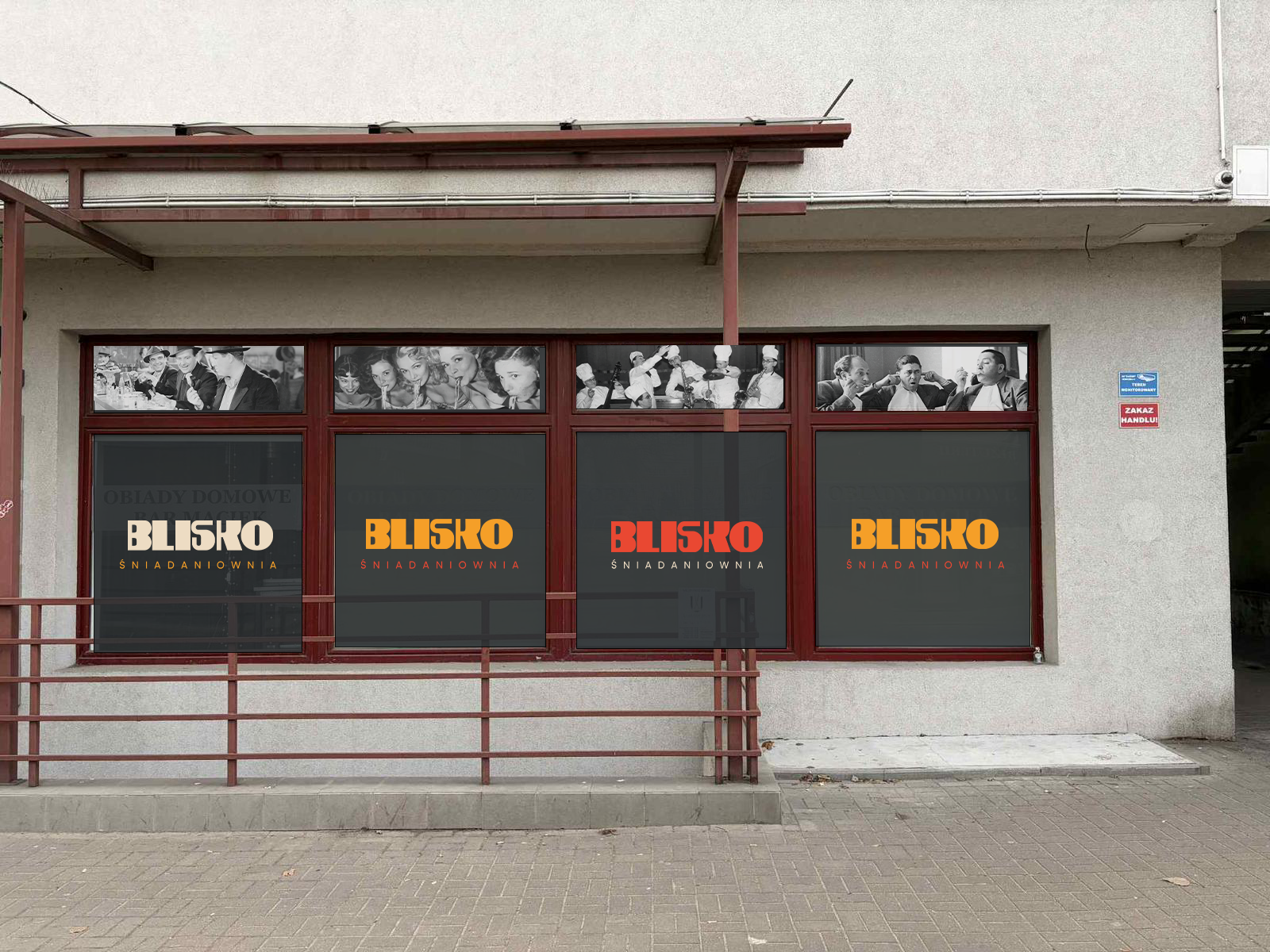 Blisko Bistro witryna